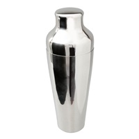 Click for a bigger picture.Art Deco Two Piece Stainless Steel Shaker