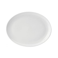 Click for a bigger picture.Pure White Oval Plate 12"   **SUPER SAVER**  ~ (List Price 6.84)