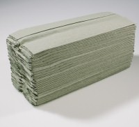 Click for a bigger picture.C/Fold Hand Towel Green      **SUPER SAVER**   ~ (List Price   24.74)
