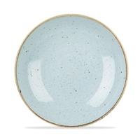 Click for a bigger picture.Stonecast Duck Egg Blue Coupe Plate 8 2/3"