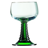 Click for a bigger picture.Green Stemmed Hock 5.5oz (List Price 28.97 per doz)