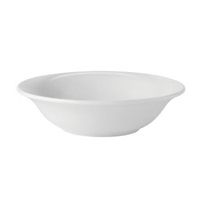 Click for a bigger picture.Pure White Oatmeal Bowl 6"   **SUPER SAVER**  ~ (List Price 1.72)