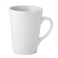 Click for a bigger picture.Pure White Latte Mug 12oz   **SUPER SAVER**  ~ (List Price 2.76)