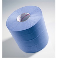 Click for a bigger picture.CENTREFEED WIPER BLUE EMBOSSED 120M  **SUPER SAVER**  ~  (List Price 18.24)