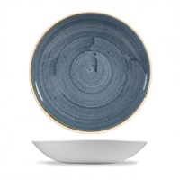 Click for a bigger picture.Stonecast Blueberry Coupe Bowl 9.75"