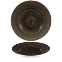 Click for a bigger picture.Stonecast Iron Black Wide Rim Bowl 11"