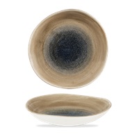 Click for a bigger picture.Stonecast Bayou Organic Round Bowl 25.3cm