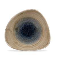 Click for a bigger picture.Stonecast Bayou Triangle Bowl 9.25"