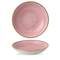 Click for a bigger picture.Stonecast Petal Pink Coupe Bowl 9.75"