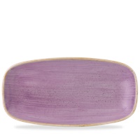 Click for a bigger picture.Stonecast Lavender Chef's Oblong Plate No.3. 11.75"x6"