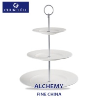Click for a bigger picture.Three tier plate tower 11"- 8.5"- 6.5"