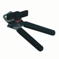 Click for a bigger picture.Kisag Handgrip Can Opener. With Bottle Opener. Black Handle   (10521-01)