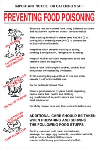 Click for a bigger picture.Preventing food poisoning.