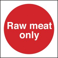 Click for a bigger picture.Raw meat only.