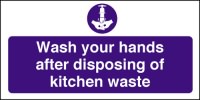 Click for a bigger picture.Wash hands after disposing waste.