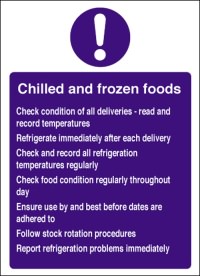 Click for a bigger picture.Chilled and frozen foods.