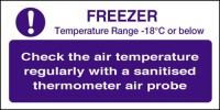 Click for a bigger picture.Check Freezer temperature.