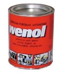 Click for a bigger picture.GLANOL/WENOL METAL POLISH