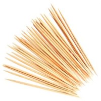Click for a bigger picture.WOODEN COCKTAIL STICKS DOUBLE POINTED     **SUPER SAVER**   ~ (List Price   1.73)