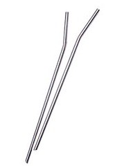 Click for a bigger picture.8" CLEAR JUMBO BENDY STRAWS  **SUPER SAVER** ~(List Price 1.00)