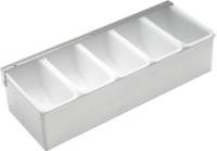 Click for a bigger picture.6 COMPARTMENT CONDIMENT DISPENSER - ST/STEEL     **SUPER SAVER**   ~ (List Price   19.00)