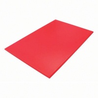 Click for a bigger picture.Cutting Board - Red. L18" x W12" x H1/2"   (10382-05)