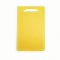 Click for a bigger picture.Barboard. Yellow. PVC. L254 x W152mm   (10062-04)