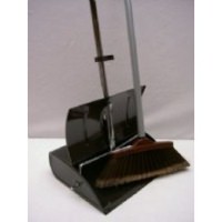 Click for a bigger picture.LOBBY PAN & BRUSH METAL BLACK