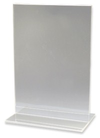 Click for a bigger picture.A5 double sided menu holder