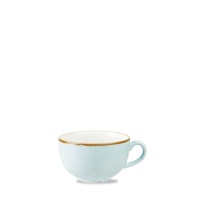 Click for a bigger picture.Stonecast Duck Egg Blue Cappuccino Cup 12oz