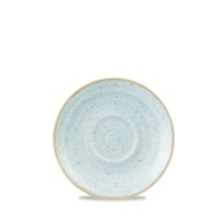 Click for a bigger picture.Stonecast Duck Egg Blue Saucer 6.25"