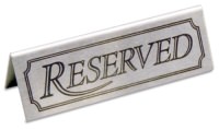 Click for a bigger picture.Stainless steel reserved notice.