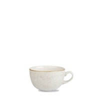 Click for a bigger picture.Stonecast Barley White Cappuccino Cup 12oz