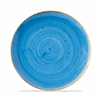 Click here for more details of the Stonecast Cornflower Blue Coupe Plate 8.66"