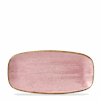 Click here for more details of the Stonecast Petal Pink Chef's Oblong Plate No.3. 11.75"x6"