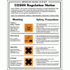 Click here for more details of the COSHH reg notice.