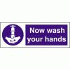 Click here for more details of the Now wash your hands.