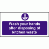 Click here for more details of the Wash hands after disposing waste.