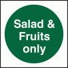 Click here for more details of the Salad and fruits only.