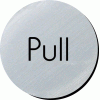 Click here for more details of the Pull. 75mm disc silver finish