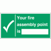 Click here for more details of the Fire assembly point is: