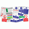 Click here for more details of the Food preparation area safety sign pack. (14 notices)