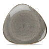 Click here for more details of the Stonecast Peppercorn Grey Triangle Plate 10.5"