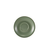 Click for a bigger picture.GenWare Porcelain Matt Sage Saucer 13.5cm/ 5.25"