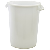 Click for a bigger picture.White Polyethylene Bin 100L