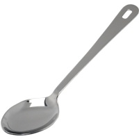 Click for a bigger picture.S/St. Serving Spoon 14" With Hanging Hole