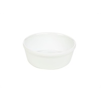 Click for a bigger picture.Genware Porcelain Round Pie Dish 14cm/ 5"
