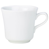 Click for a bigger picture.Genware Porcelain Tea Cup 23cl/ 8oz