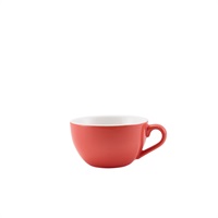 Click for a bigger picture.GenWare Porcelain Coral Bowl Shaped Cup 17.5cl/ 6oz