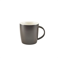 Click for a bigger picture.GenWare Porcelain Matt Black Cosy Mug 35cl/12.3oz